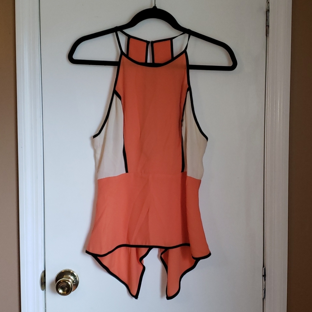 Jealous Tomato Peplum Top Size M (#127)
